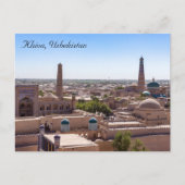 Islam Khodja Mosque en Citadel Kunya-ark - Khiva Briefkaart (Voorkant)