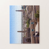 Islam Khodja Mosque en Citadel Kunya-ark - Khiva Legpuzzel (Verticaal)