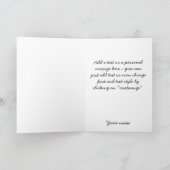 Islam kind schrijven bismillah kalligrafie groet kaart (Binnen)