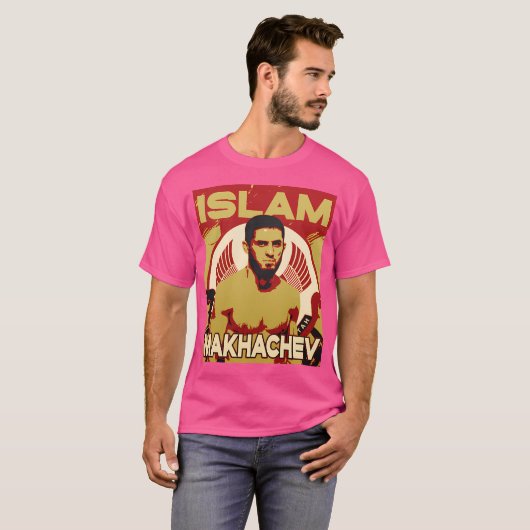 Islam Makhachev geschenken voor MMA fans T-shirt (Voorkant volledig)