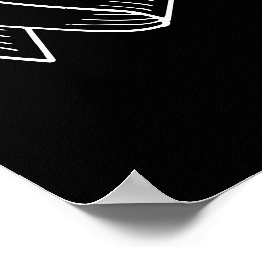 islam - moslim zijn is de hele dag poster (Hoek)