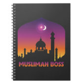 Islam Muslimah Boss Religieuze Arabische moslim Notitieboek (Voorkant)