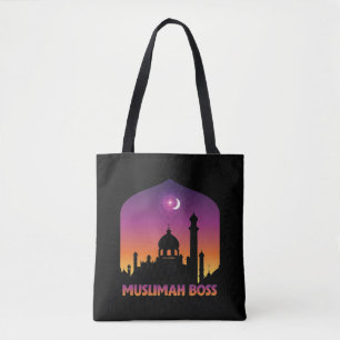 Islam Muslimah Boss Religieuze Arabische moslim Tote Bag