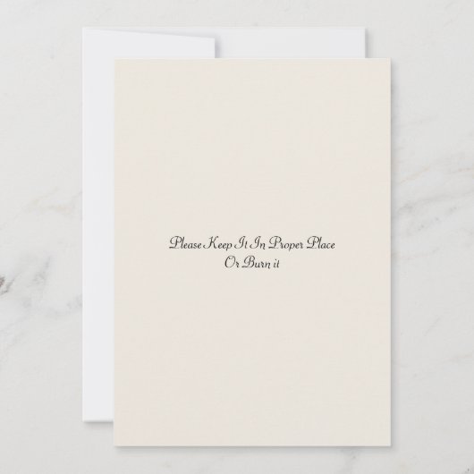 Islam Nikah Arabisch Walima Moslim Vrijgezellenfee Kaart (Achterkant)