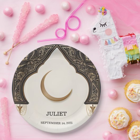 Islam Nikah Arabisch Walima Moslim Vrijgezellenfee Papieren Bordje (Feest)