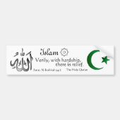 Islam - Passage Bumpersticker (Voorkant)