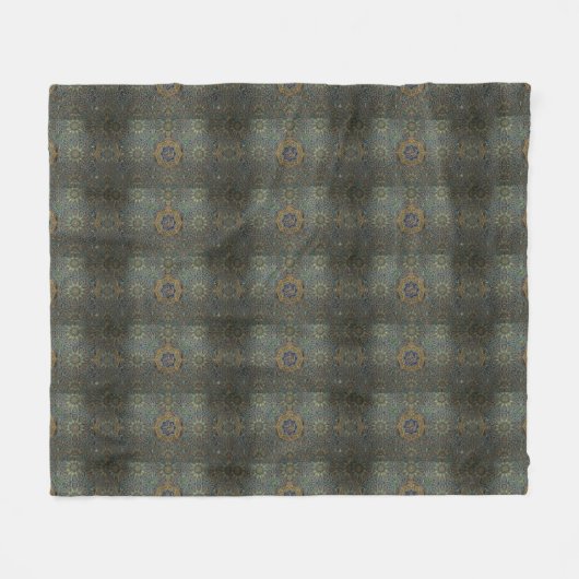 Islam Patroon Fleece Deken (Voorkant (Horizontaal))