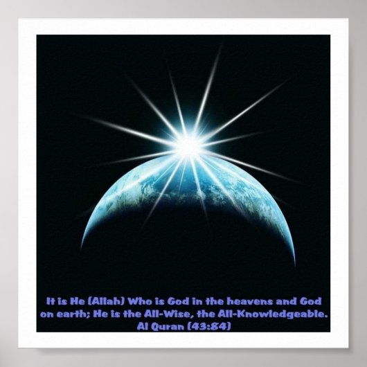 ISLAM-Poster Poster (Voorkant)