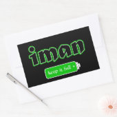Islam Rechthoekige Sticker (Envelop)