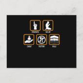 Islam Shahada Salah Hajj Mecca Allah Muslim Gift Briefkaart (Voorkant)