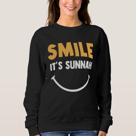 Islam Smile Het is soennitische moslim Trui (Voorkant)