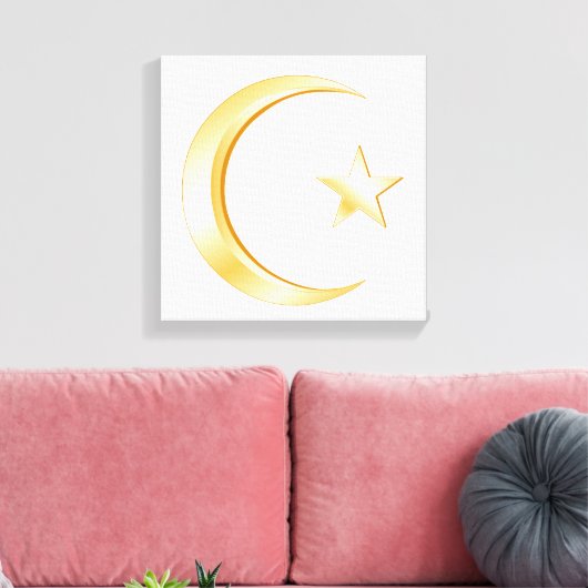 Islam Symbol Canvas Art (Insitu (Woonkamer))