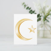 Islam-symbool Briefkaart (Staand voorkant)