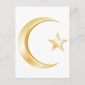 Islam-symbool Briefkaart (Voorkant)