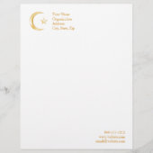 Islam-symbool Persoonlijk Briefhoofd (Voorkant)