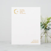 Islam-symbool Persoonlijk Briefhoofd (Staand voorkant)