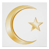 Islam-symbool Poster (Voorkant)