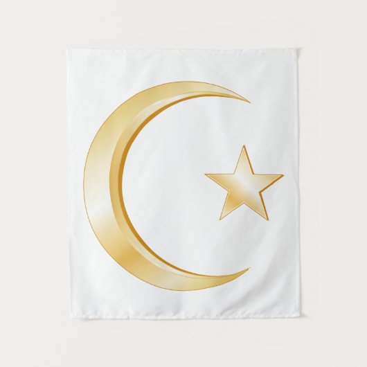 Islam-symbool Wandkleed (Voorkant)