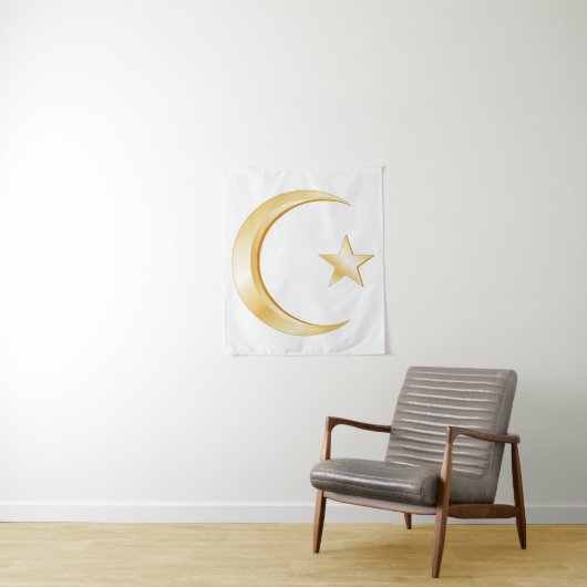 Islam-symbool Wandkleed (In situ)