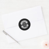 islam - uw interview met Allah komt eraan Ronde Sticker (Envelop)