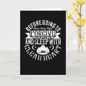 Islam -Vergeef Iedereen En Slaap Met Schoon Hart Kaart (Gele Bloem)