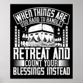 islam - wanneer het te moeilijk is poster (Voorkant)