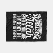 islam - wees iemand in de ogen van Allah Fleece Deken (Voorkant (Horizontaal))