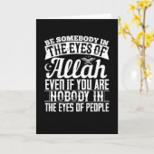 islam - wees iemand in de ogen van Allah Kaart (Gele Bloem)