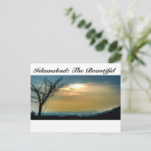 Islamabad De mooie Briefkaart (Staand voorkant)