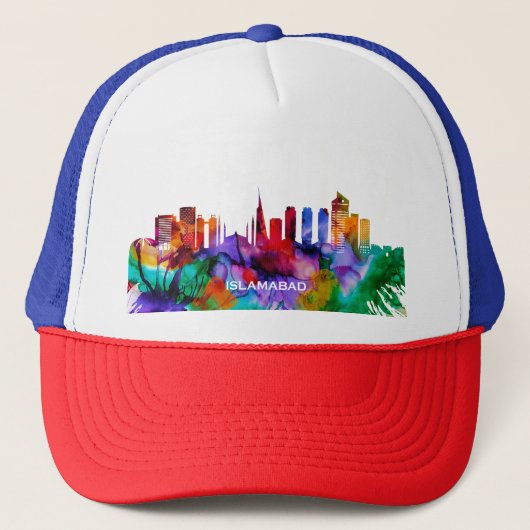 Islamabad Skyline Trucker Pet (Voorkant)