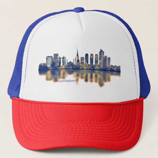 Islamabad Skyline Trucker Pet (Voorkant)