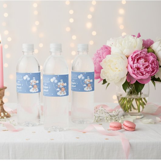 Islamic Aqiqah Baby Boy Water Bottle Label Waterfles Etiket