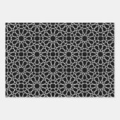 Islamic Arabesque Pattern Gift Wrapping Paper (Voorkant 2)