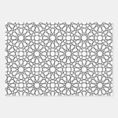 Islamic Arabesque Pattern Gift Wrapping Paper (Voorkant)
