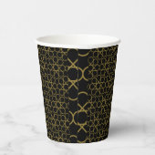 Islamic Arabic Geometric Pattern Design  Papieren Bekers (Rechts)