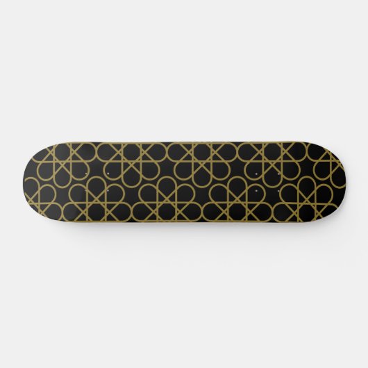 Islamic Arabic Geometric Pattern Design  Persoonlijk Skateboard (Horizontaal)