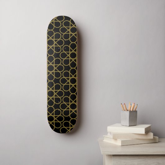 Islamic Arabic Geometric Pattern Design  Persoonlijk Skateboard (Muurkunst)