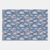 Islamic Baby Gift Wrap Set 3 Cute Designs Inpakpapier Vel (Voorkant 2)