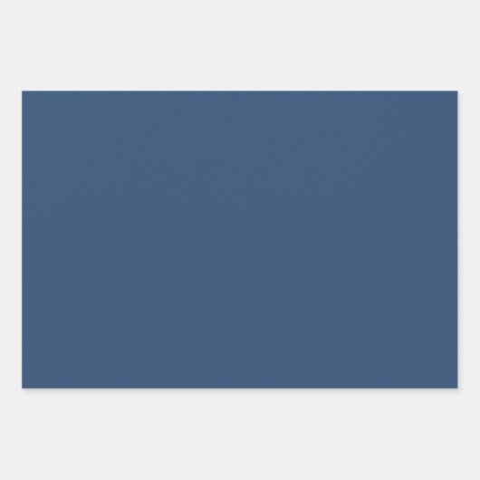 Islamic Blue Arabesque Pattern Gift Wrapping Paper (Voorkant 3)