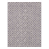 Islamic Blue beige Moroccan Geometric Pattern Tafelkleed (Voorkant)