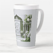 Islamic Bridal Latte Mug. Latte Mok (Rechterhoek)