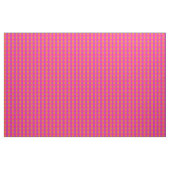 Islamic Bright Pink Oranje Check Pattern Stof (Fat Quarter)