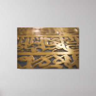 iSLAMIC Caligraphy Canvas Afdruk