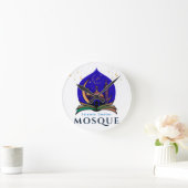 Islamic Center Mosque – Decorative Wall Clock Ronde Klok (Huis)