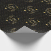 Islamic Floral Moon and Star Cadeaupapier (Hoek)