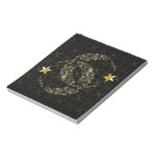 Islamic Floral Moon and Star Notitieblok (Linkerzijde)