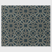 Islamic Geometric Pattern Design Abstract Cadeaupapier (Vlak)