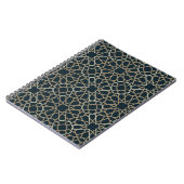 Islamic Geometric Pattern Design Abstract Notitieboek (Linkerzijde)