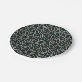 Islamic Geometric Pattern Design Abstract Papieren Bordje (Gekanteld)