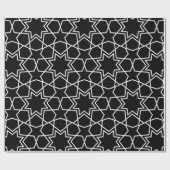 Islamic Geometric Pattern Design Arabic Cadeaupapier (Vlak)